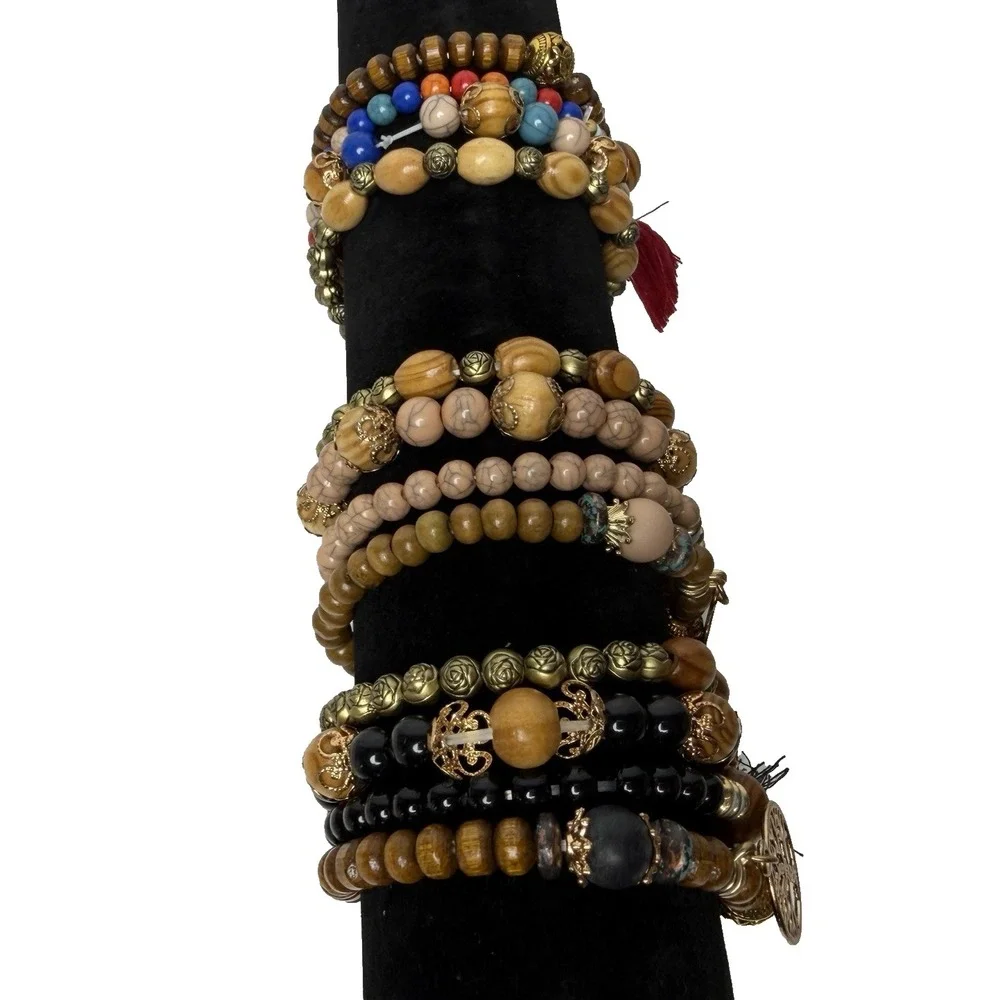 Tree‎ Of Life Bracelets 3 Sets of 4 Each Set Hand Crafted Beautiful Colors Boho